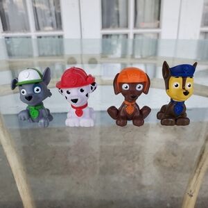 Pre-owned Nickelodeon Paw Patrol Mini Figures Lot, Spin Master Figures